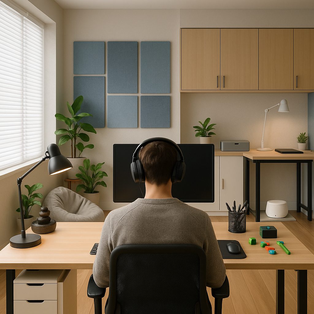 Sensory Overload & ADHD: Practical Workspace Hacks for Focus & Comfort