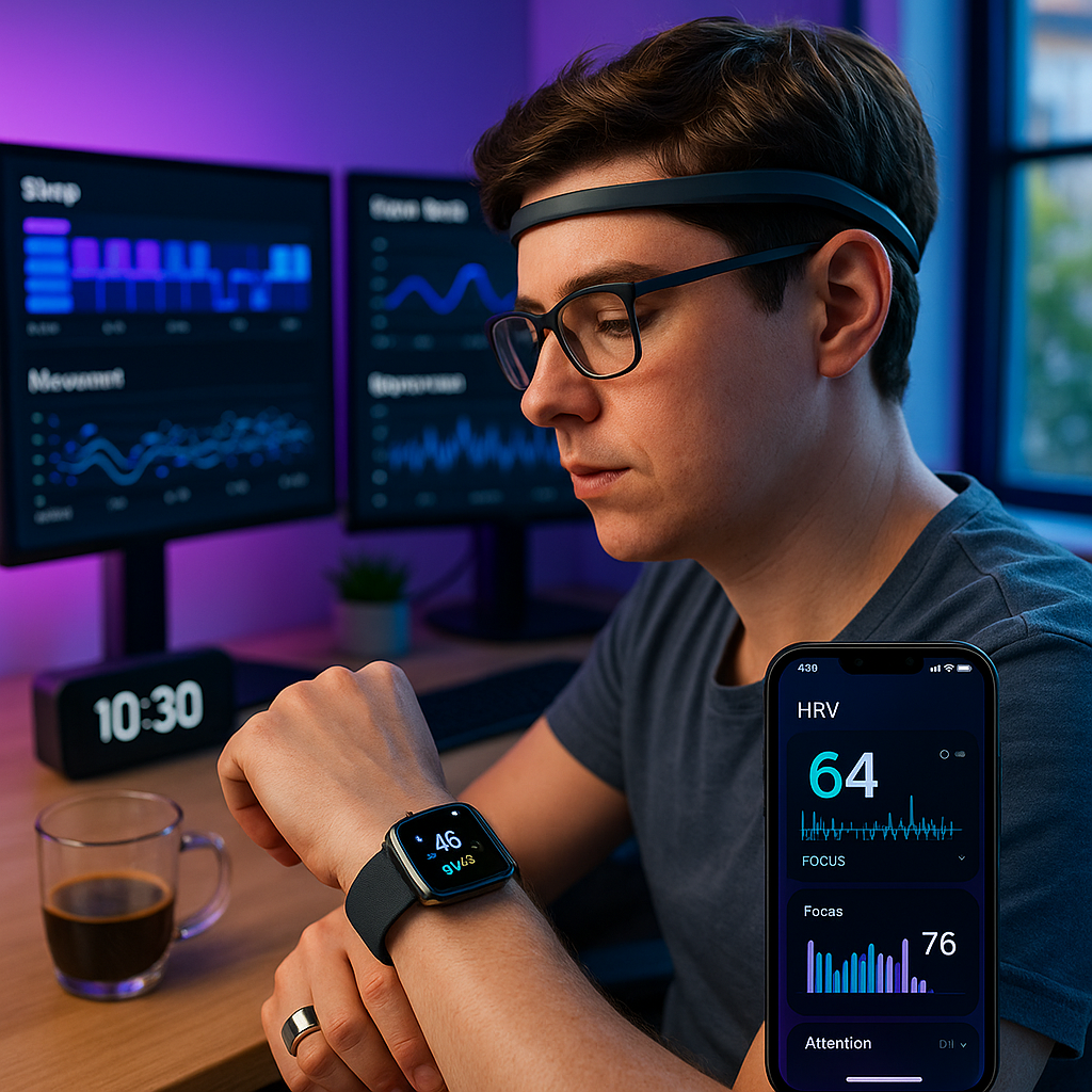 How Wearable Tech Tracks Focus, Sleep & Movement for ADHD Support