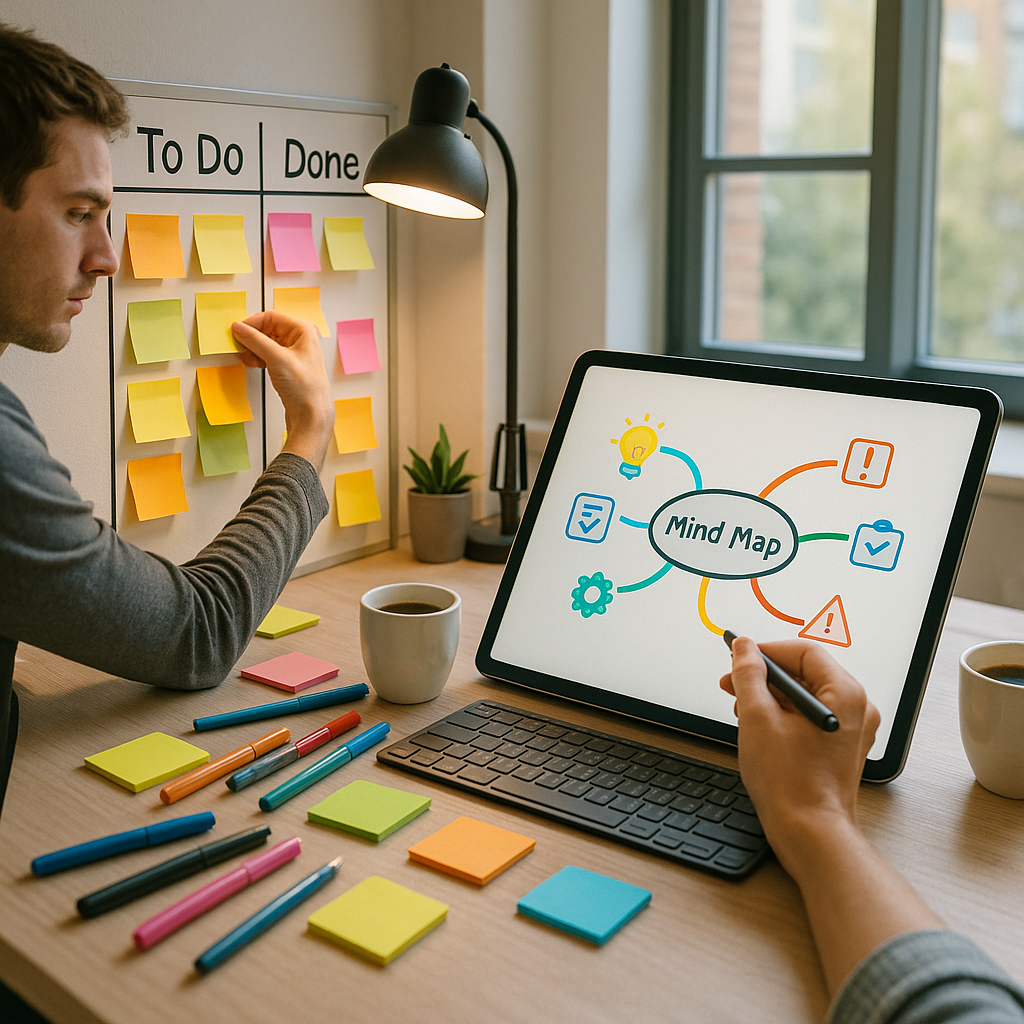 Visual Planning for ADHD: Kanban, Mind Maps & Task Management That Sticks